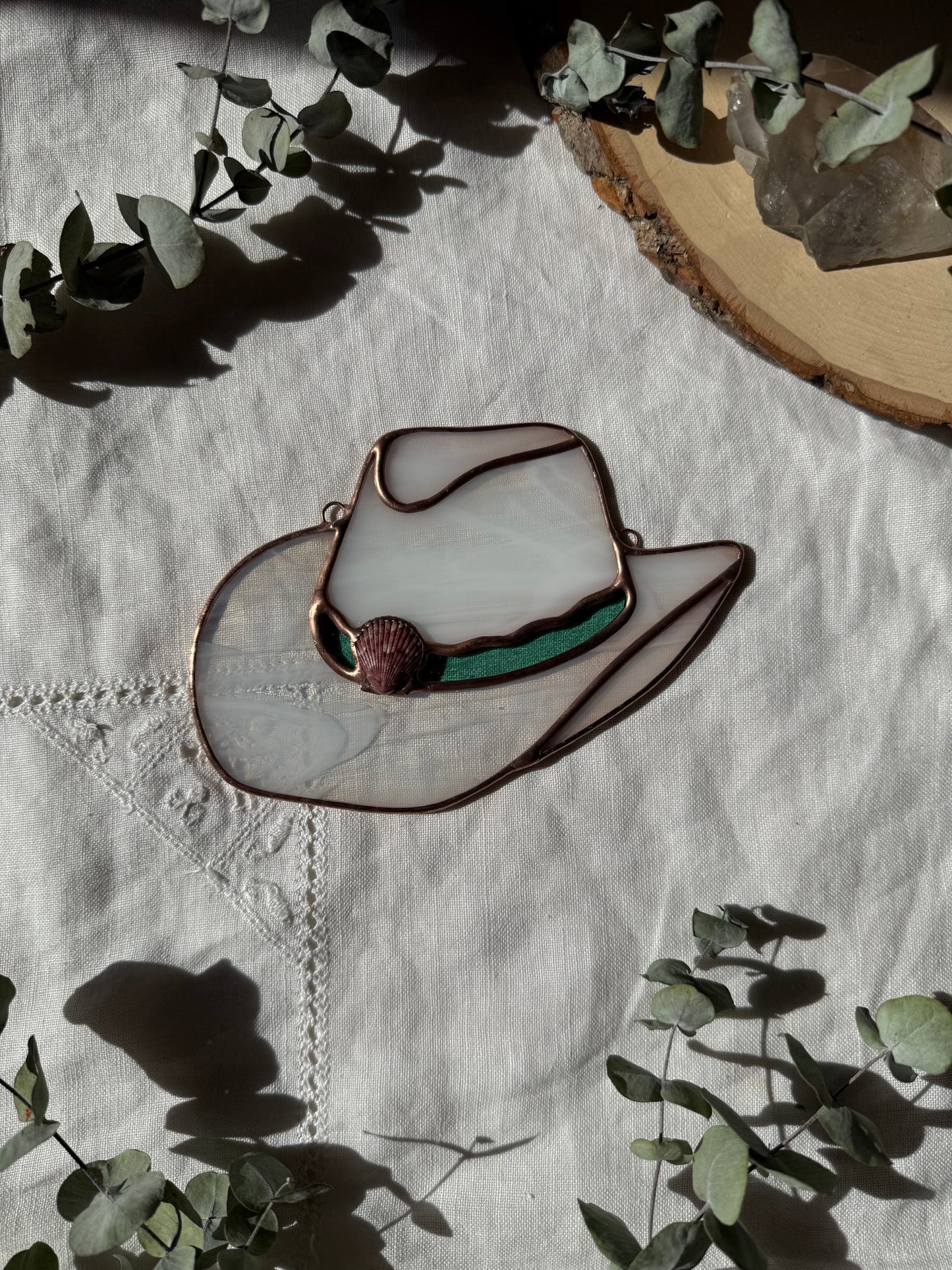 Wispy White Coastal Cowgirl Hat