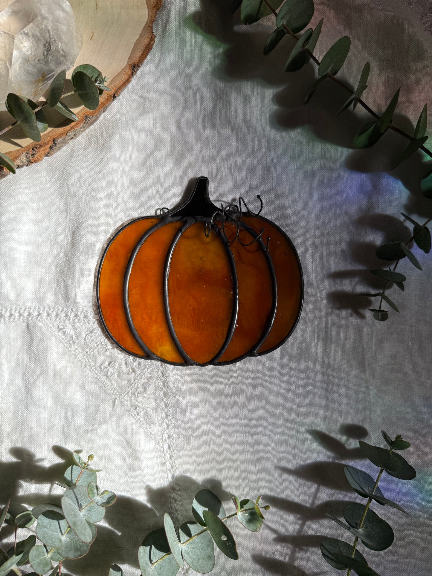 Wispy Orange Pumpkin