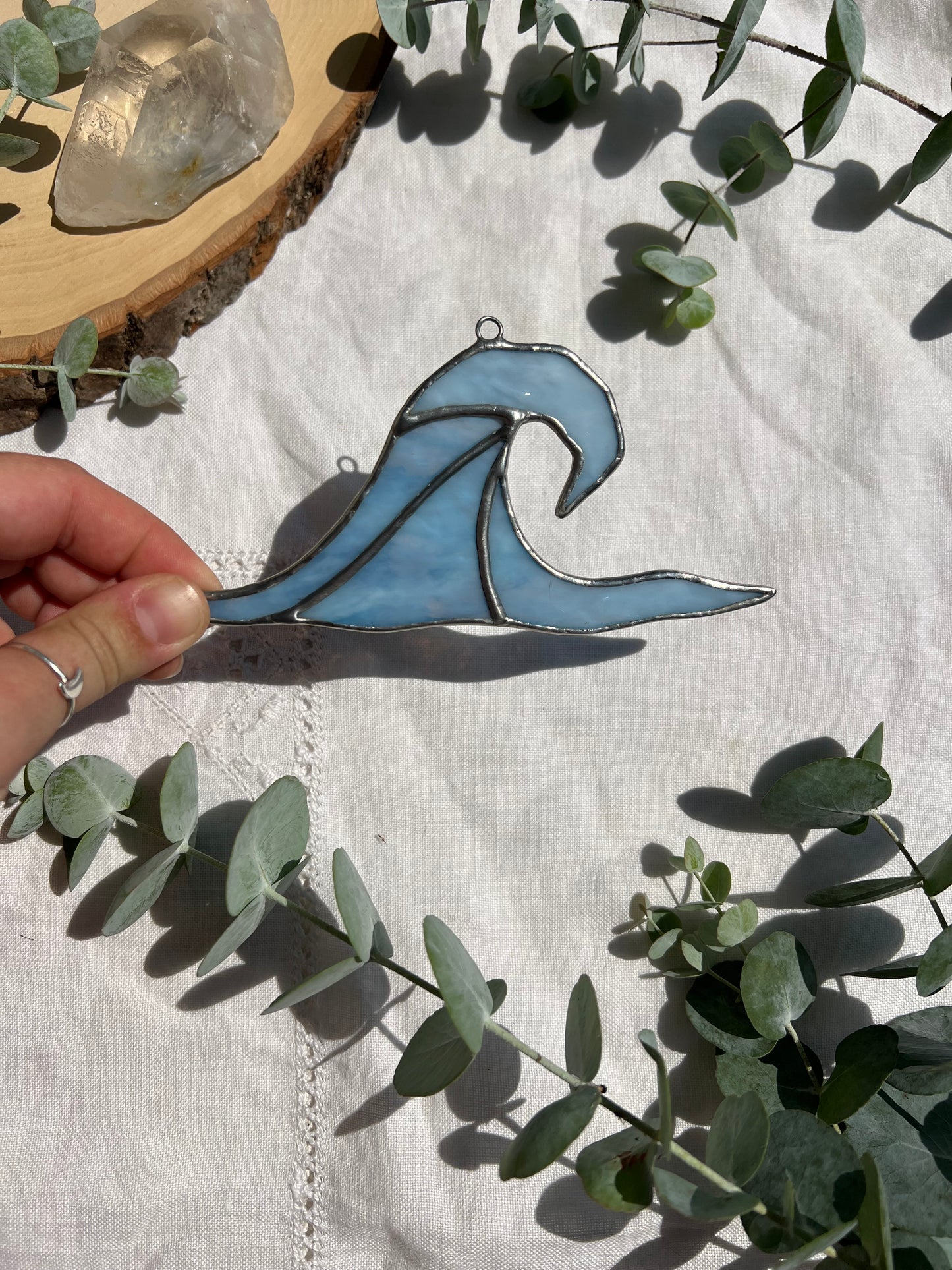 Pale Blue Wave
