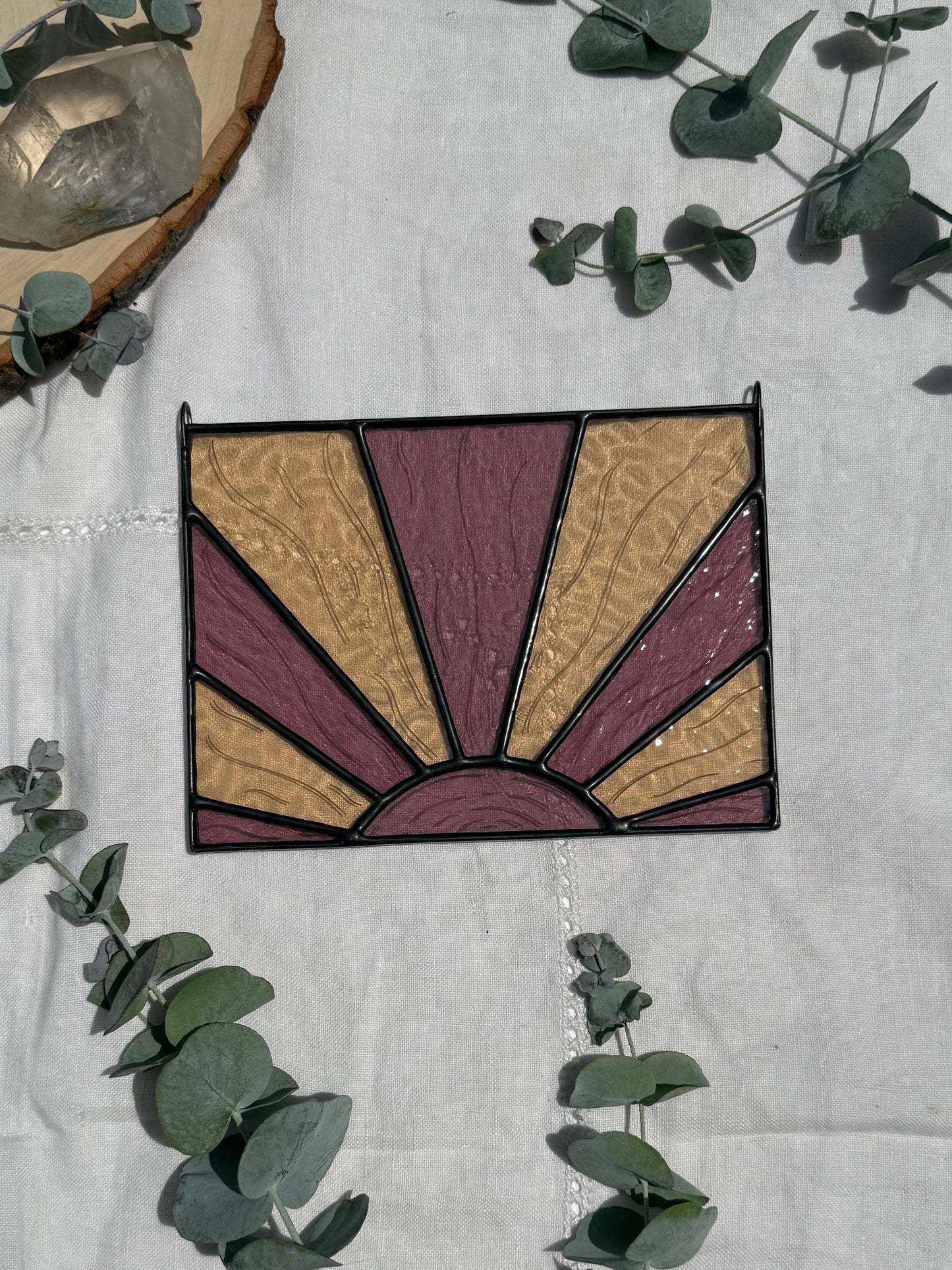 Pink Sun Panel