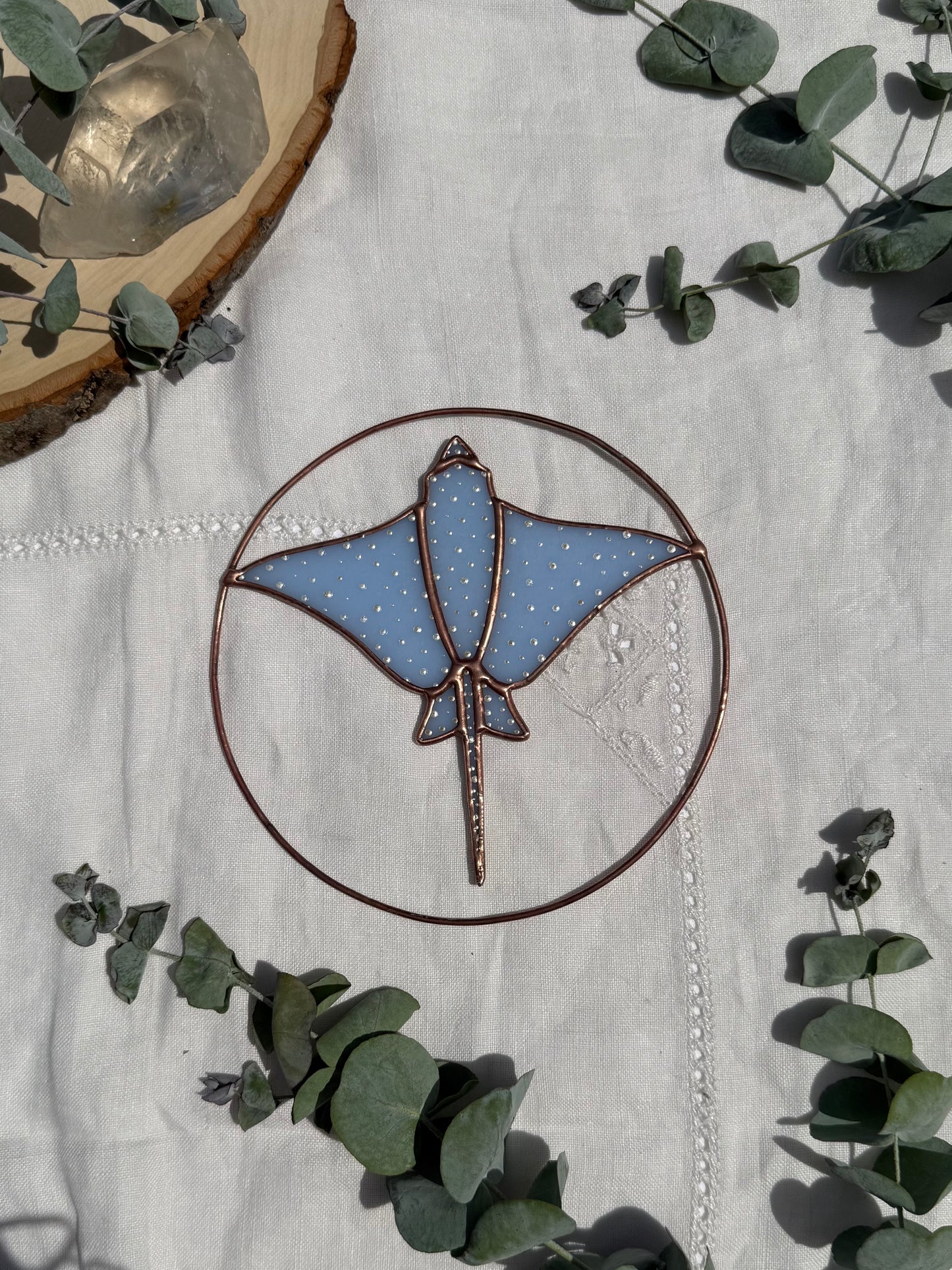 Periwinkle Eagle Ray