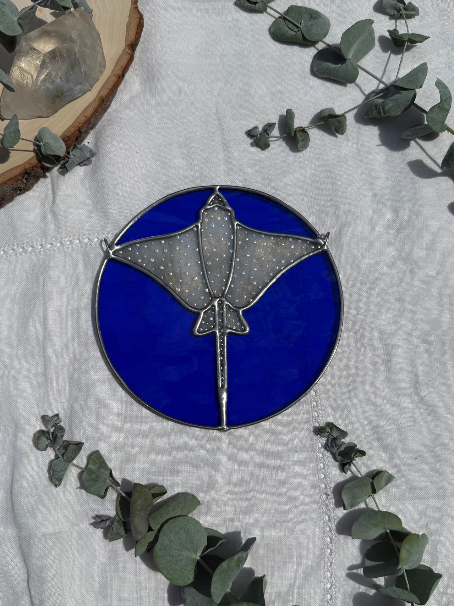 Deep Blue Eagle Ray