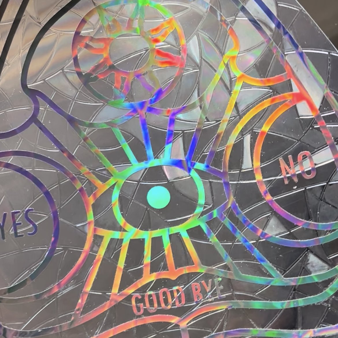 Planchette Window Cling image 2
