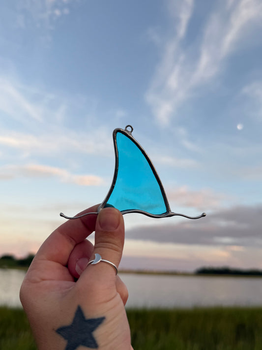 Aqua Shark Fin