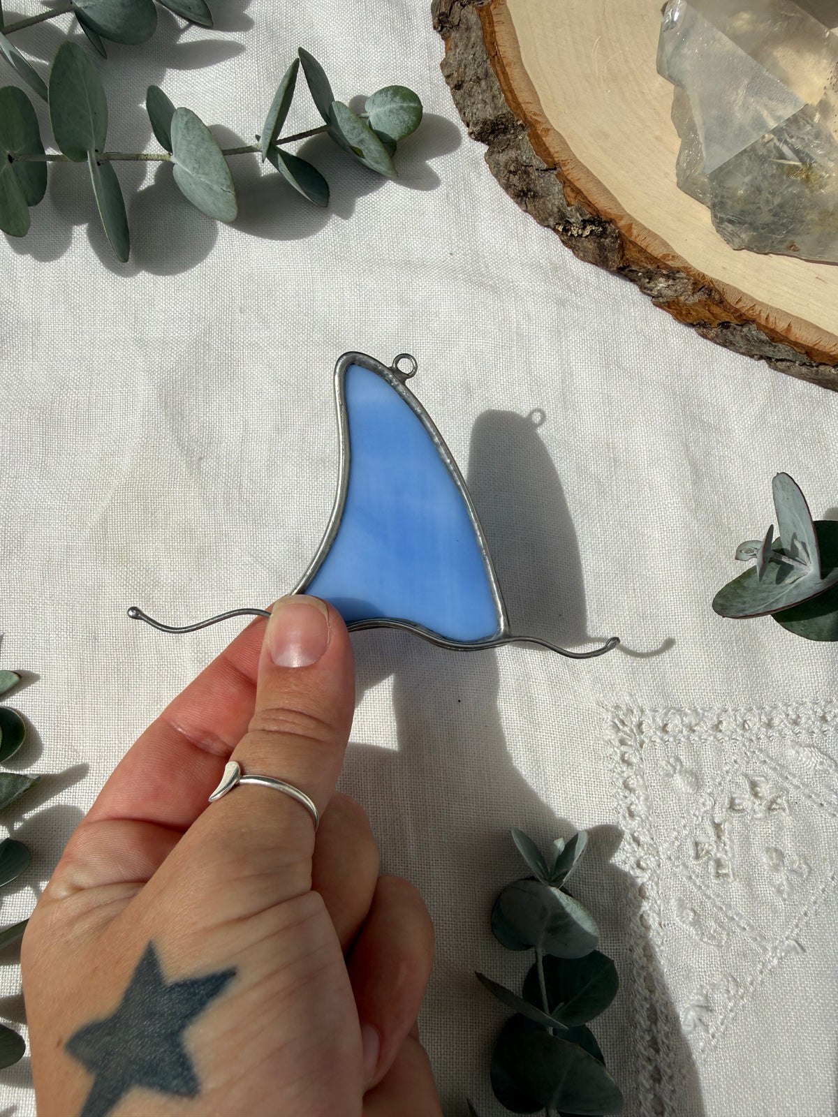 Periwinkle Shark Fin