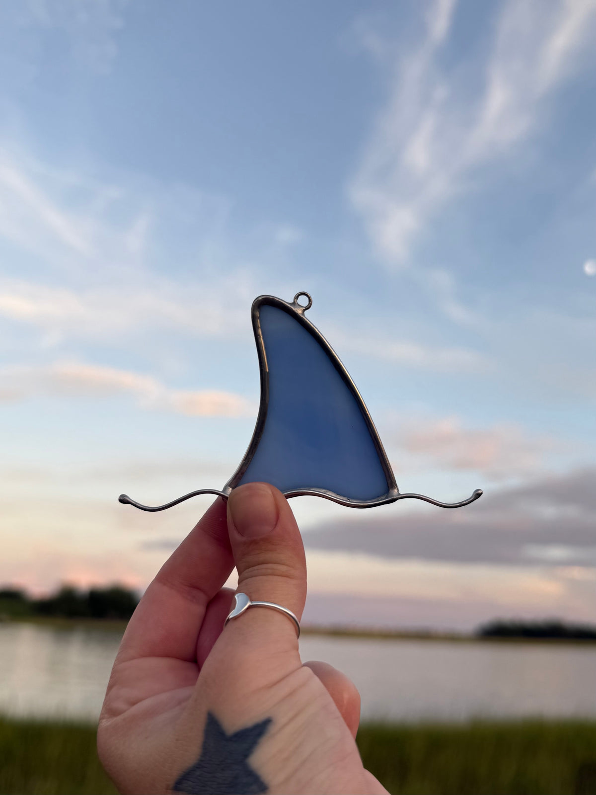 Periwinkle Shark Fin
