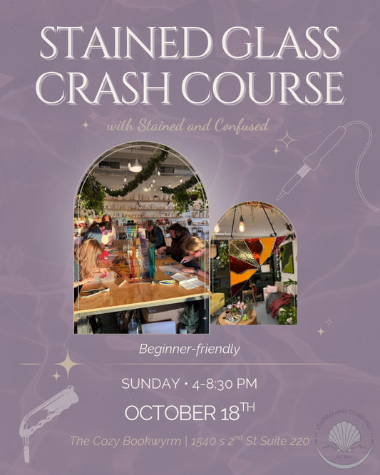 Stained Glass One Day Crash Course (OCTOBER)
