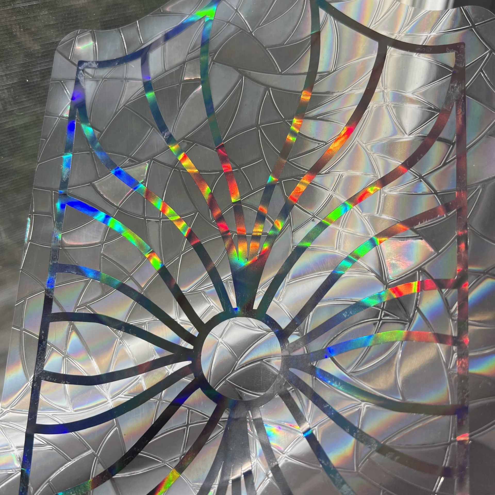 Groovy Sun Window Cling image 2