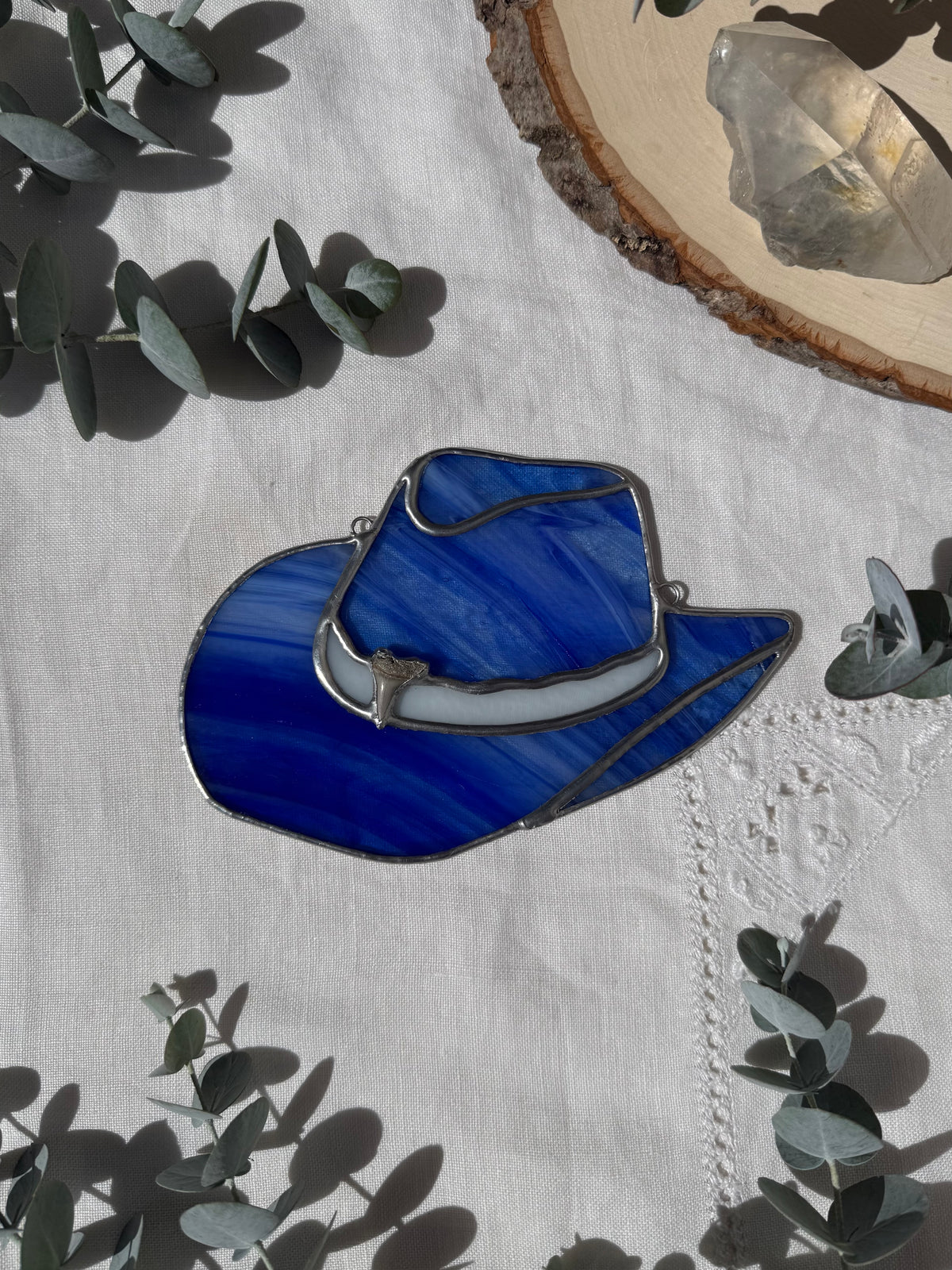 Wispy Blue Coastal Cowgirl Hat