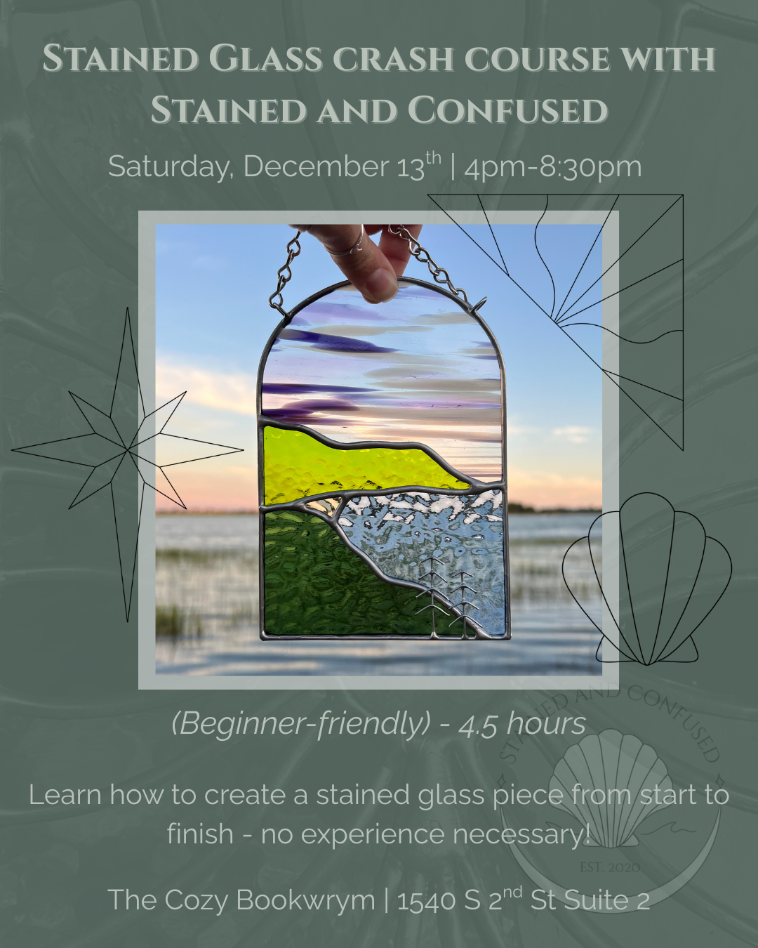 Stained Glass One Day Crash Course (Dec. 13th)