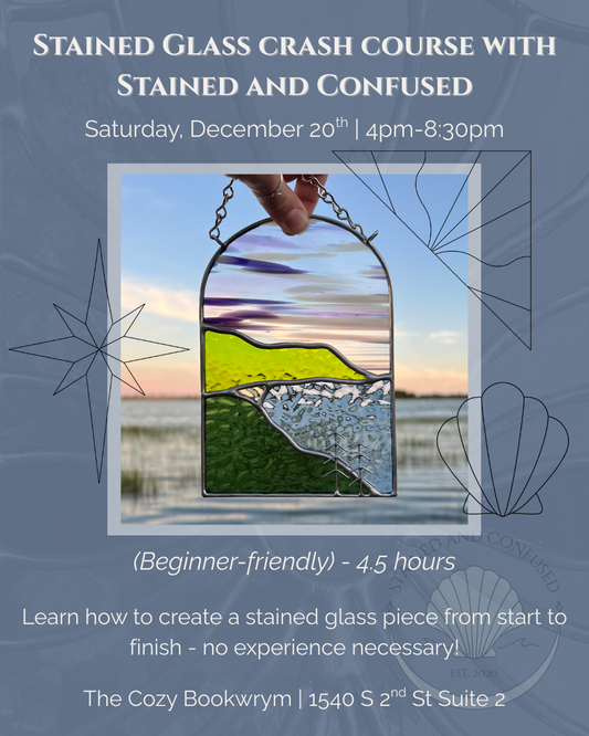 Stained Glass One Day Crash Course (Dec. 20th)