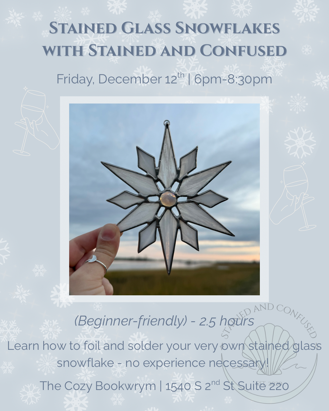 Stained Glass Snowflake Workshop