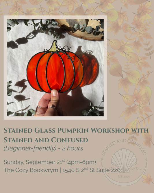 Stained Glass Pumpkin Workshop