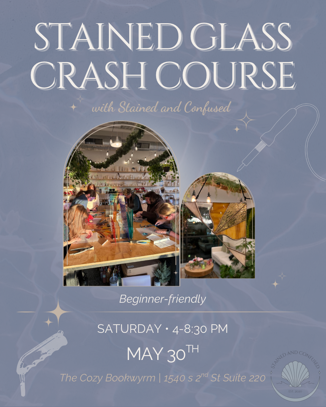 Stained Glass One Day Crash Course (MAY)