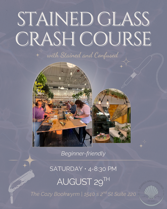 Stained Glass One Day Crash Course (AUGUST)