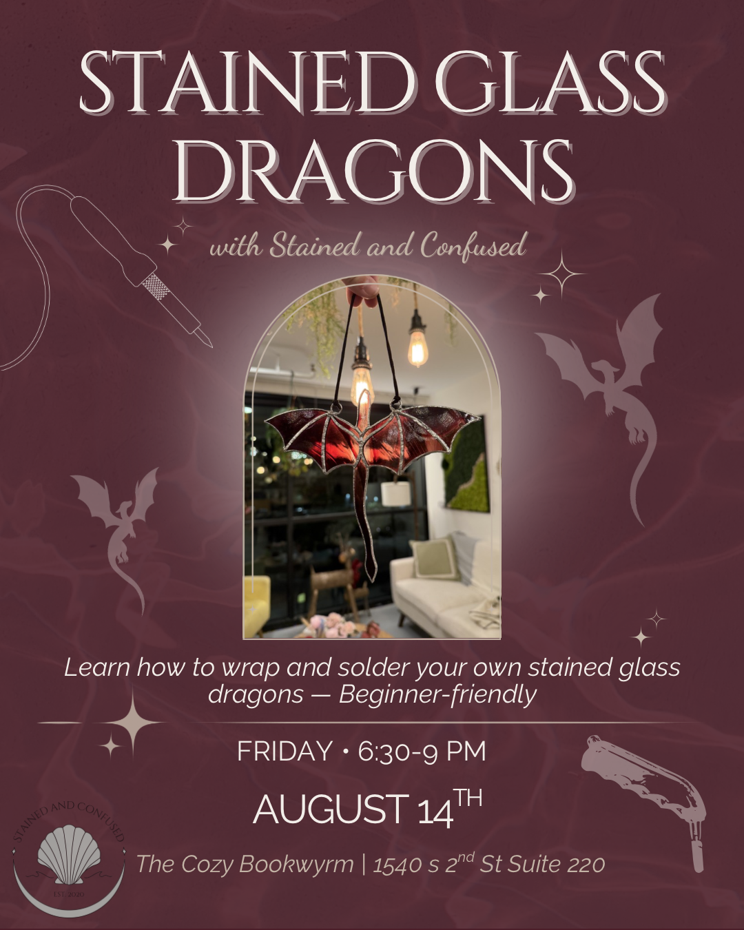 Stained Glass Dragon Workshop