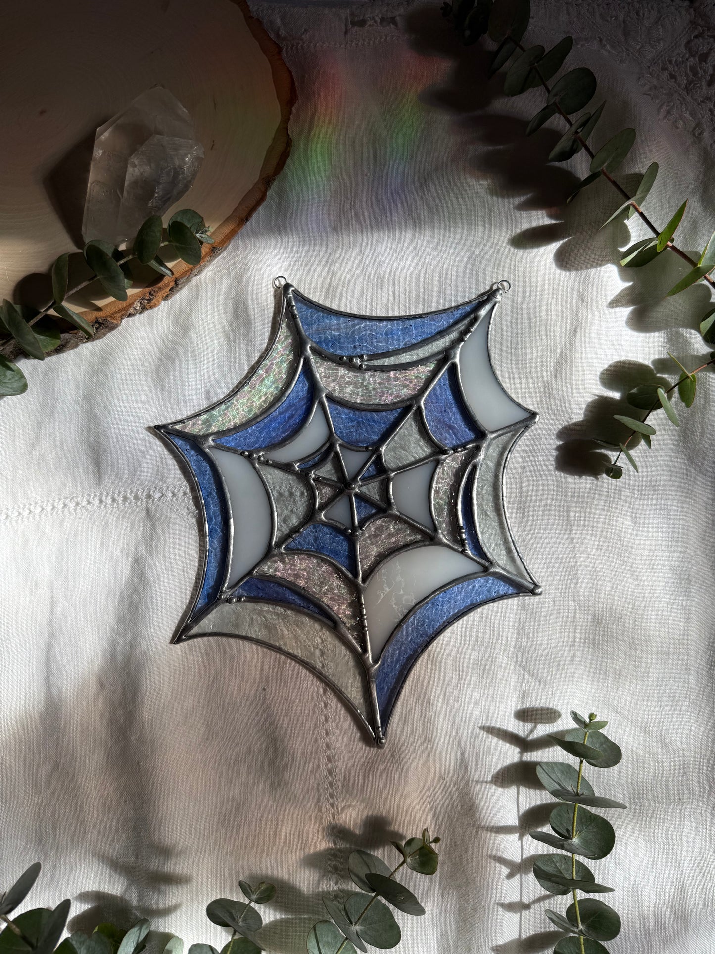 Purple Spider Web