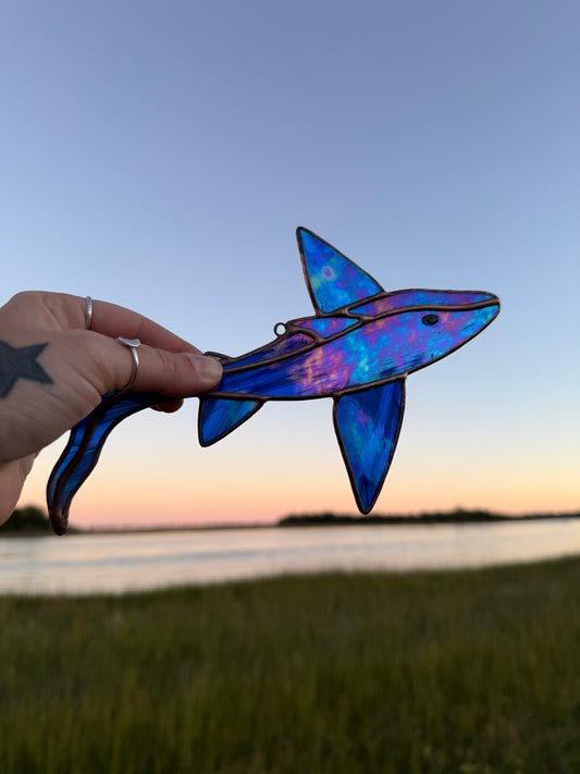 Iridescent Blue Ghost Shark