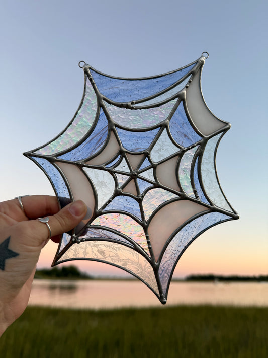 Purple Spider Web