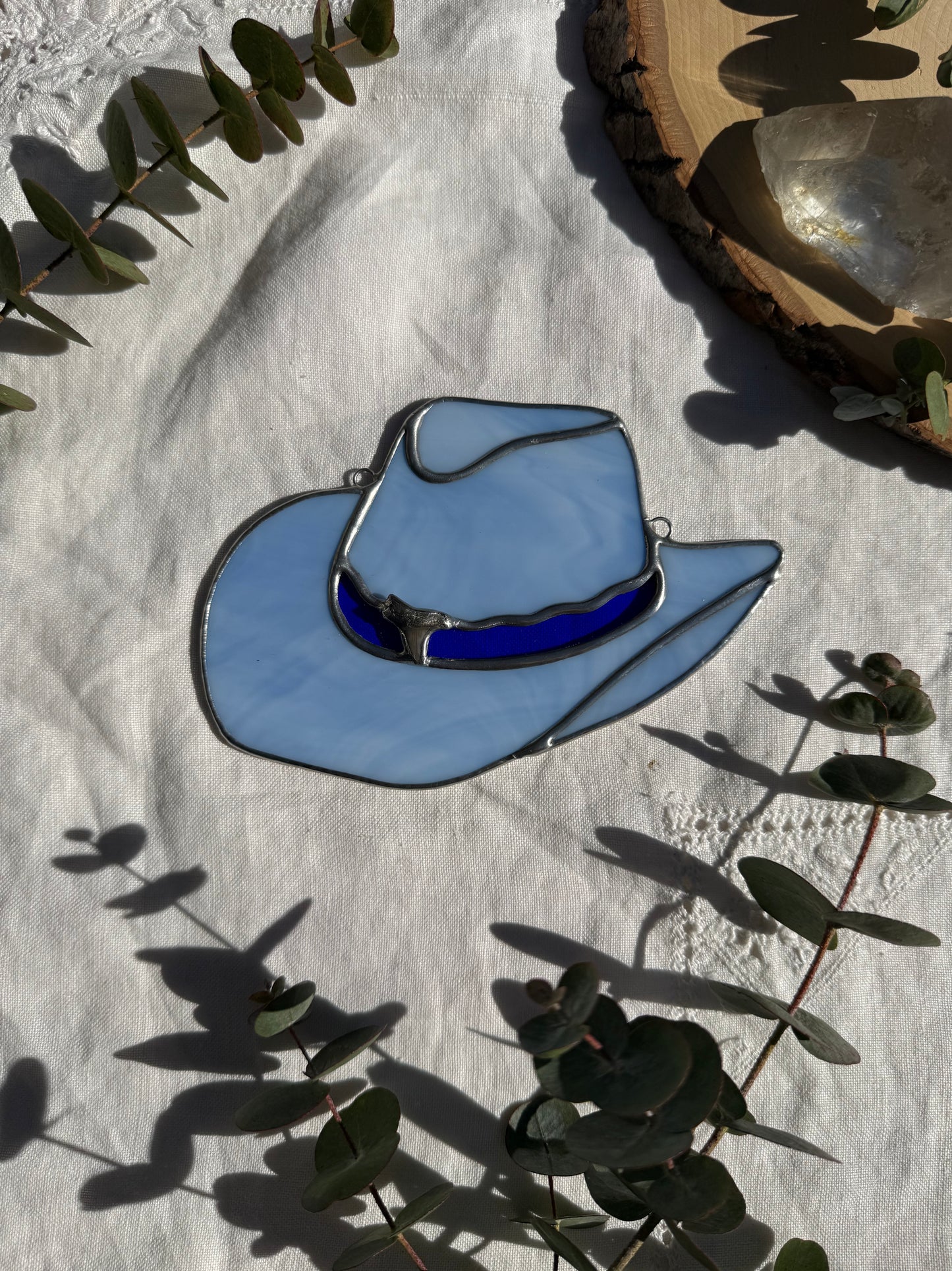 Wispy Blue Coastal Cowgirl Hat