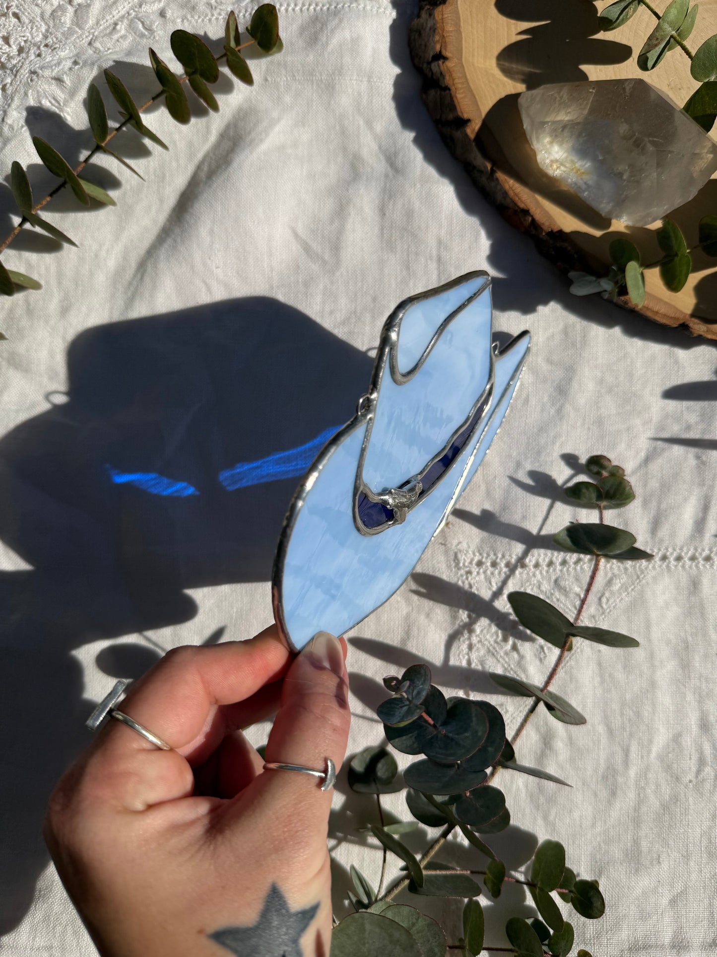 Wispy Blue Coastal Cowgirl Hat