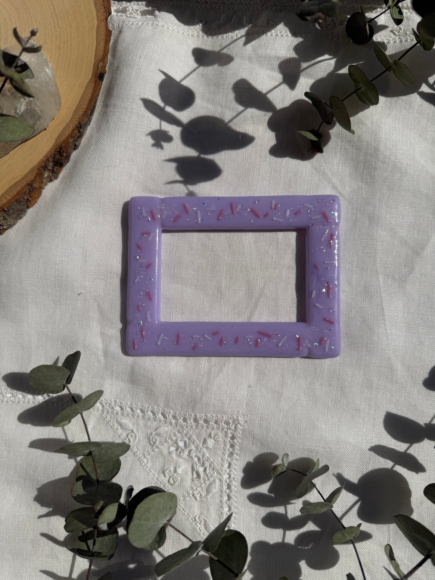 Lavender Sprinkle Frame