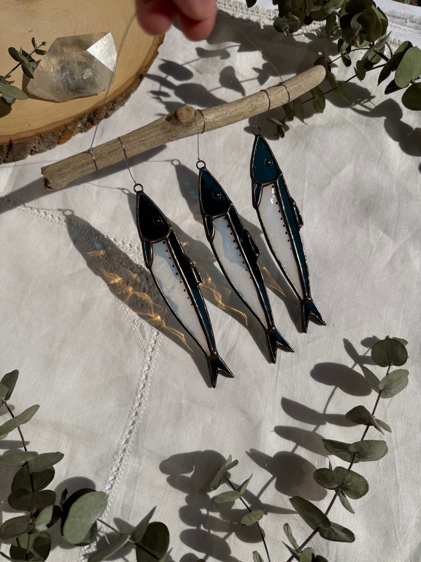 Ocean Blue Sardine Mobile