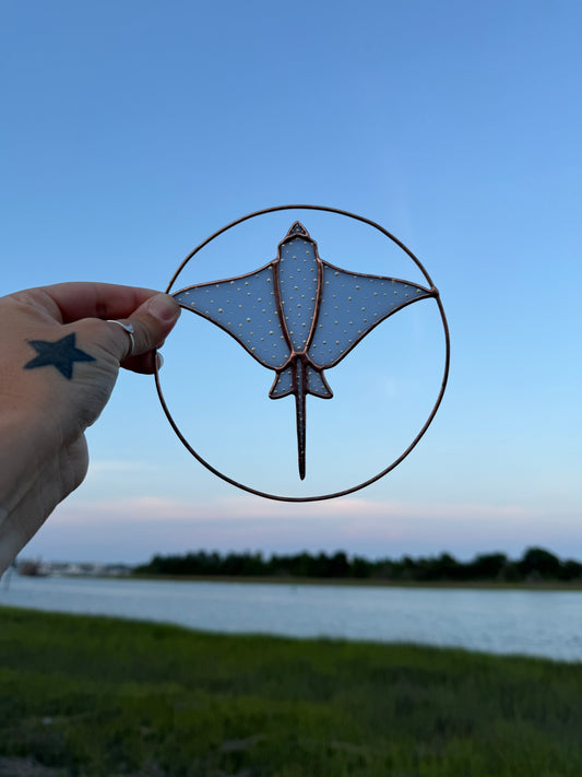 Periwinkle Eagle Ray