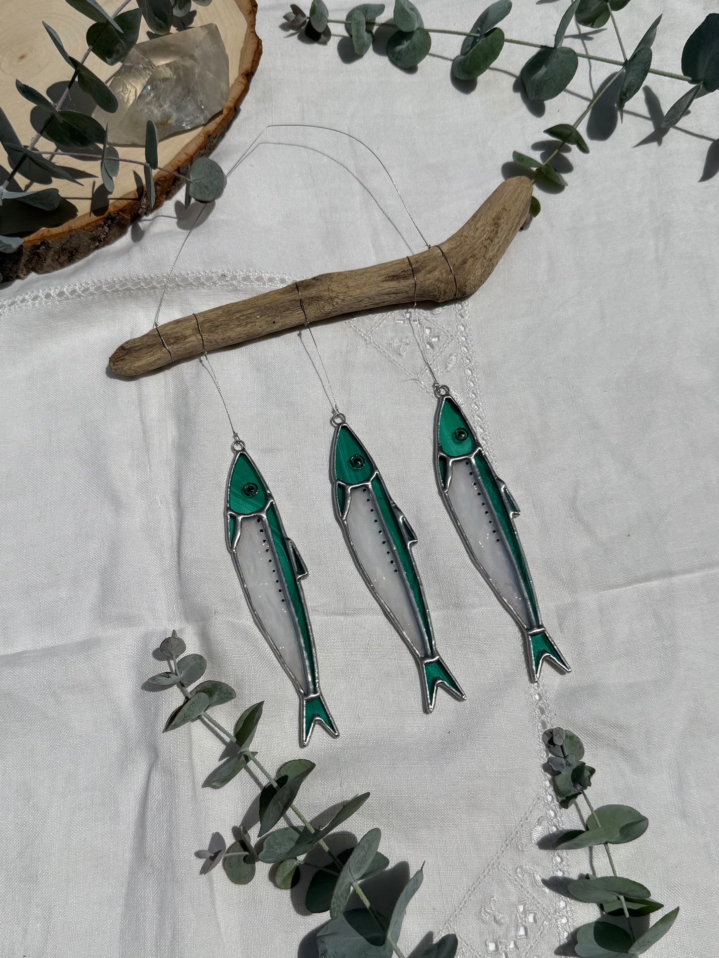Wisy Teal Sardine Mobile