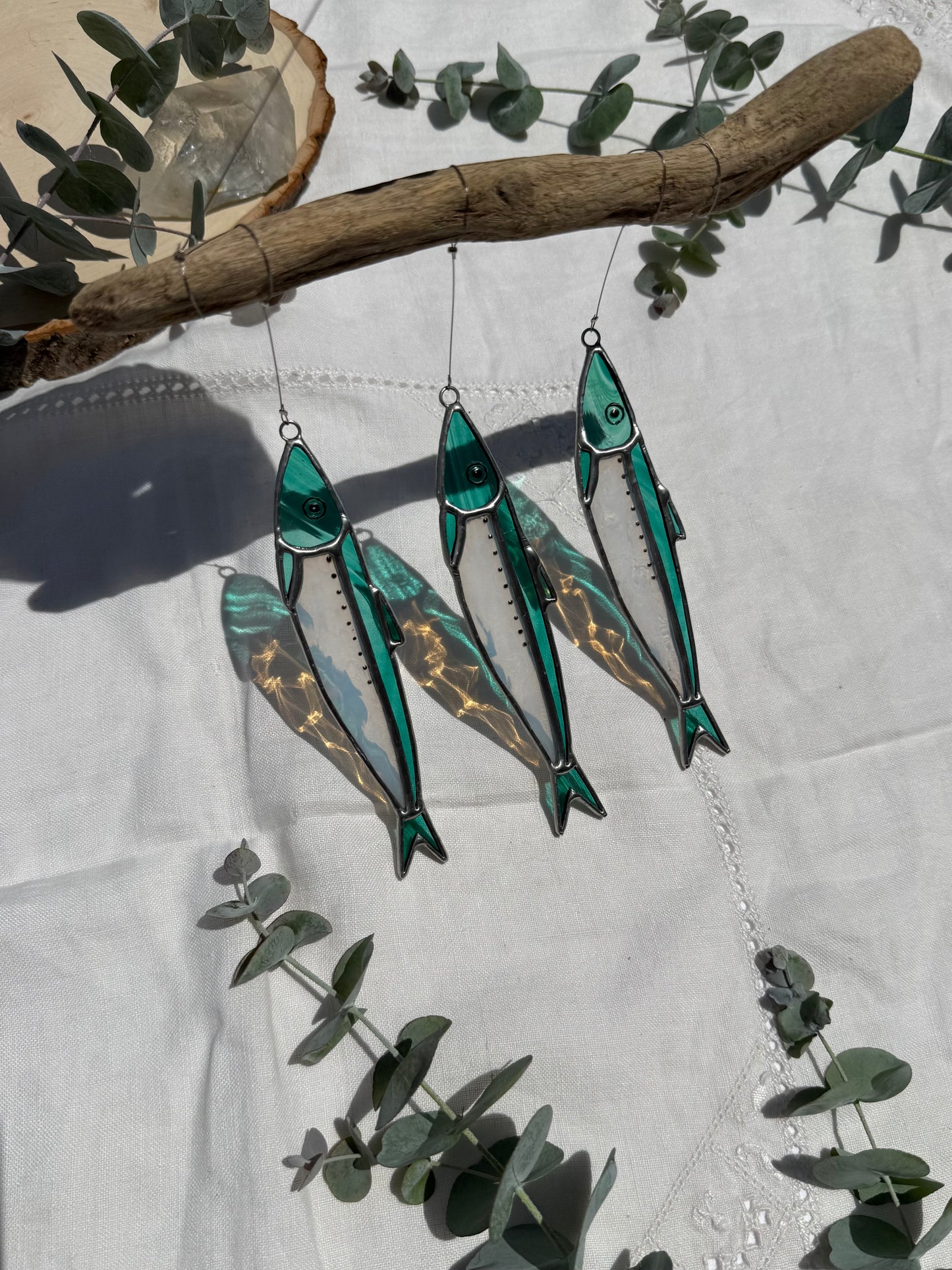 Wisy Teal Sardine Mobile