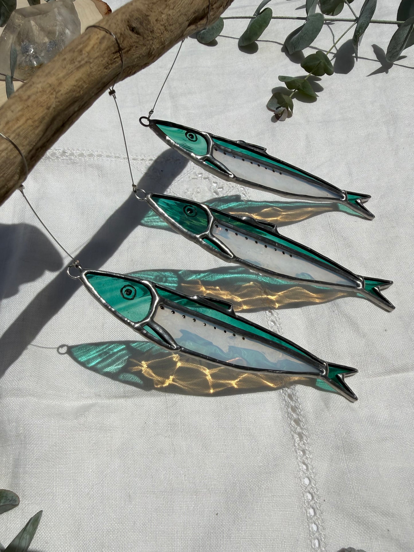 Wisy Teal Sardine Mobile