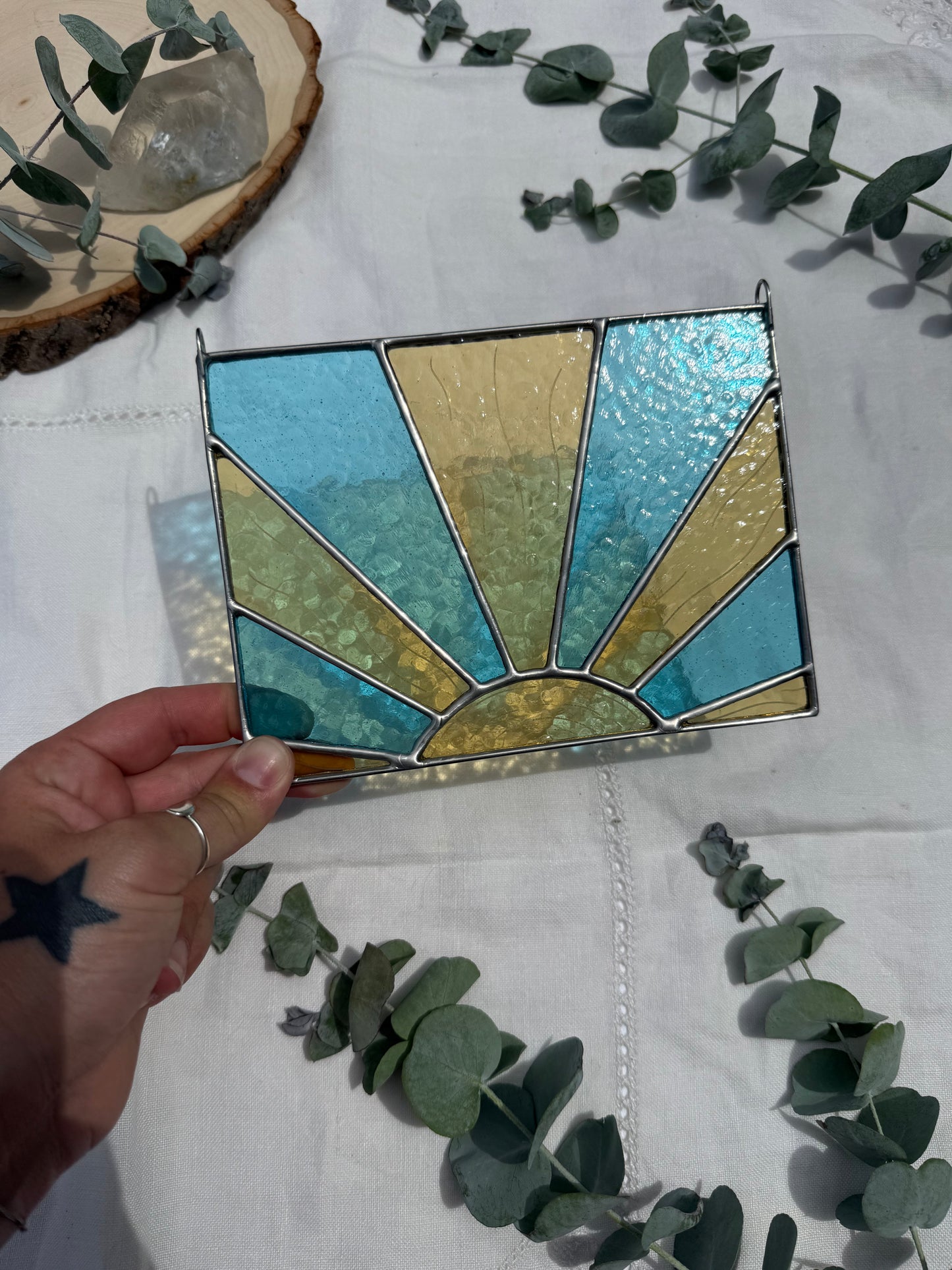 Yellow Sun Panel
