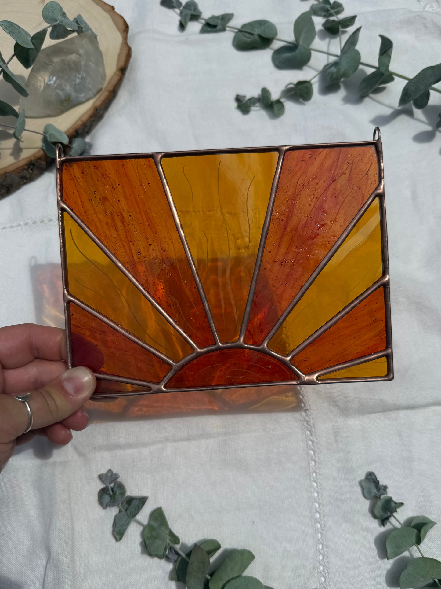 Orange Sun Panel