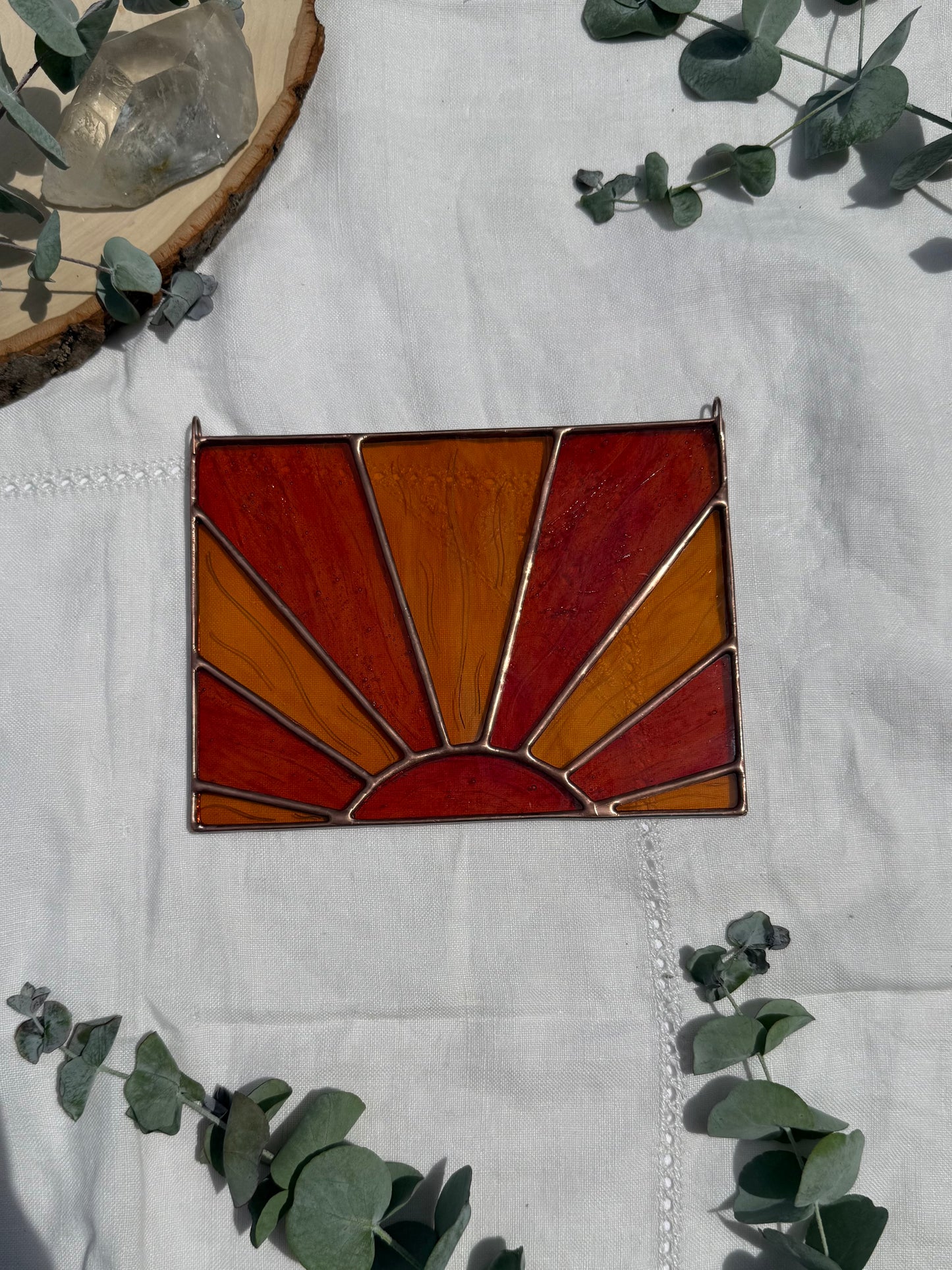 Orange Sun Panel
