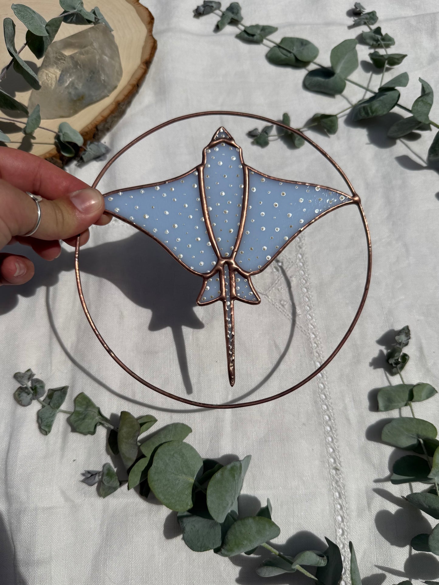 Periwinkle Eagle Ray