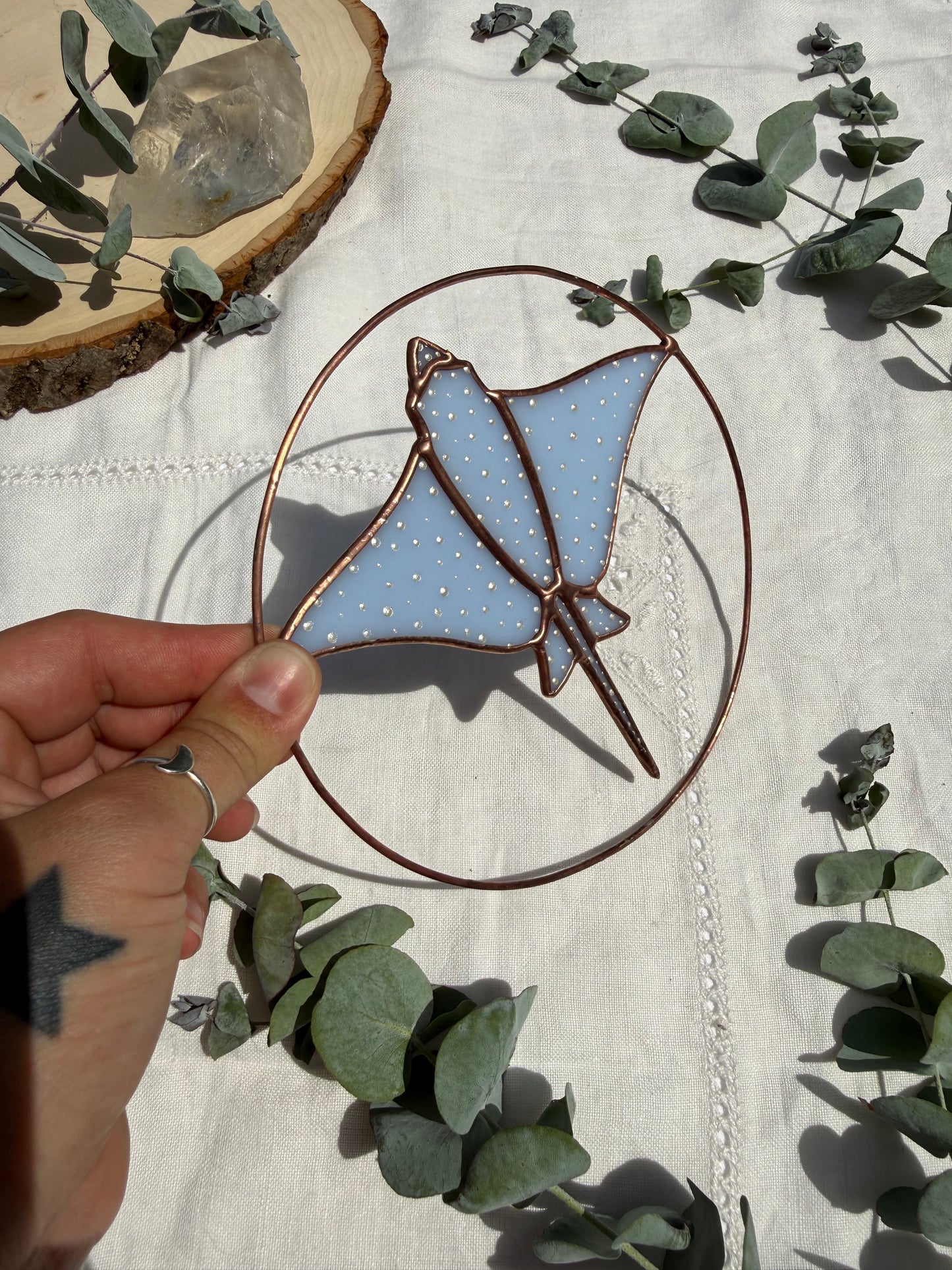 Periwinkle Eagle Ray