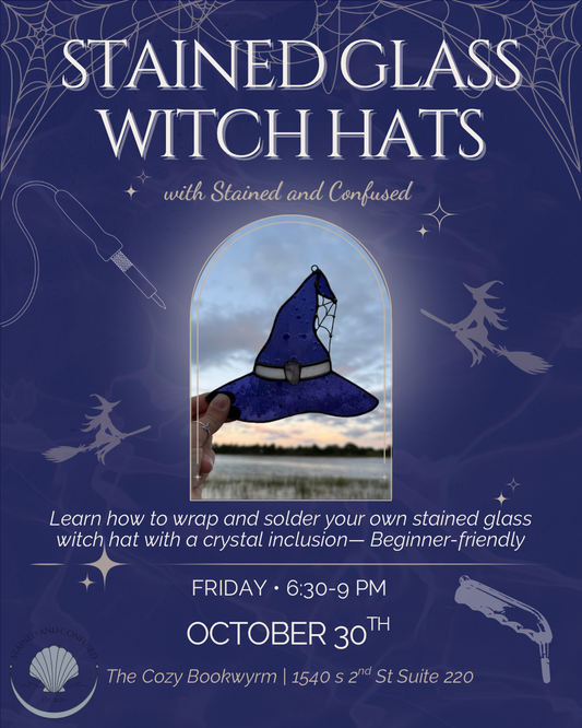 Stained Glass Witch Hat Workshop