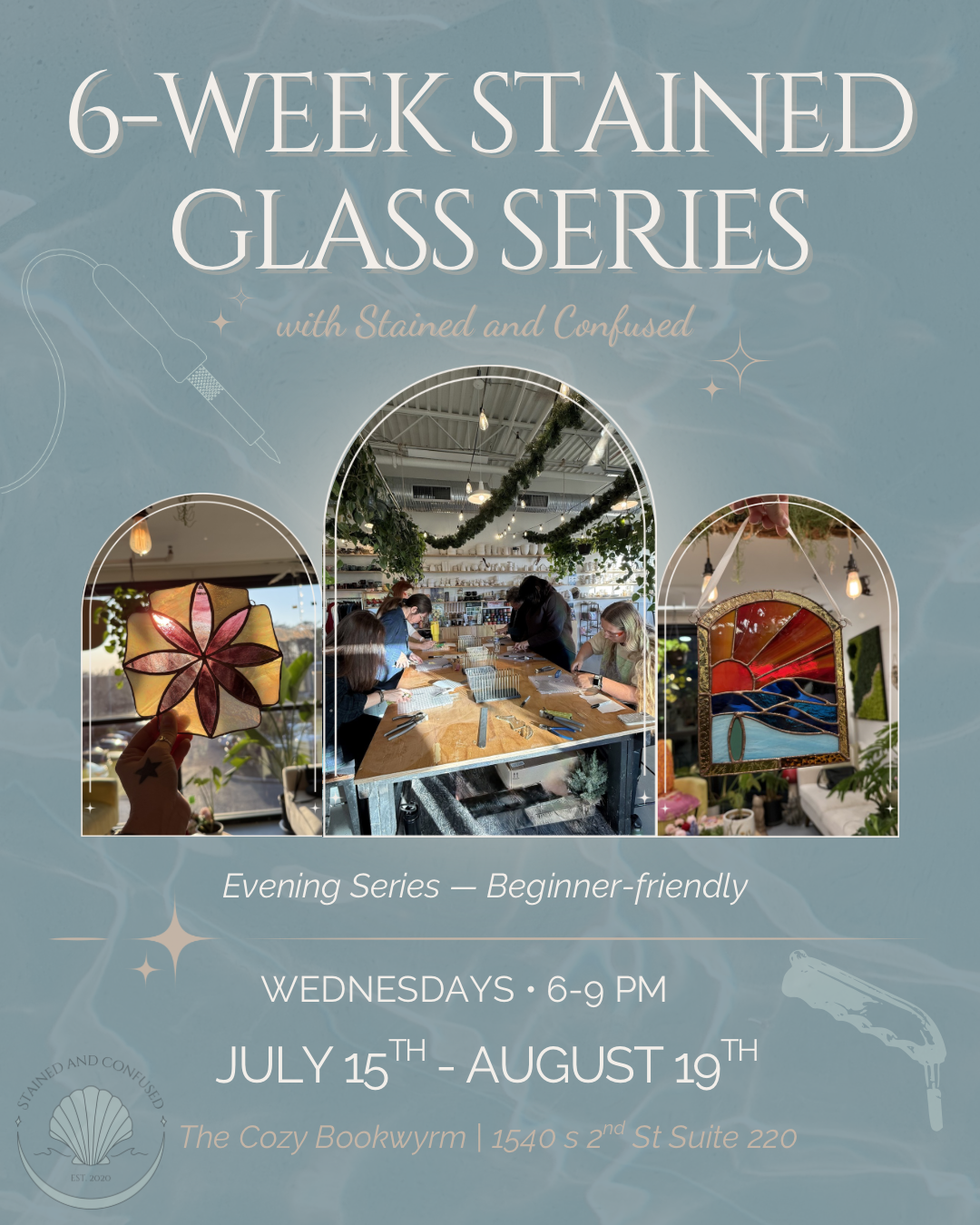 6-Week Stained Glass Series (Wednesday-Evening)