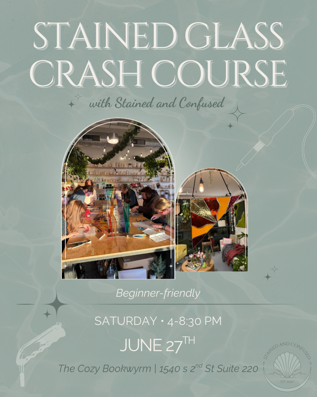 Stained Glass One Day Crash Course (JUNE)