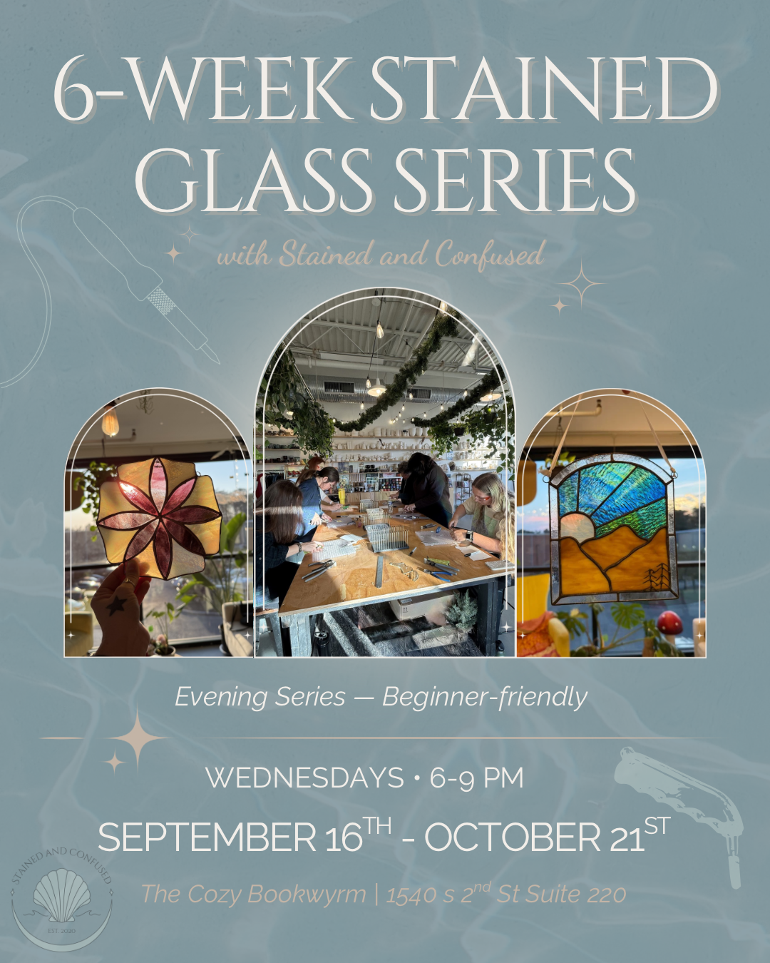 6-Week Stained Glass Series (Wednesday-Evening)