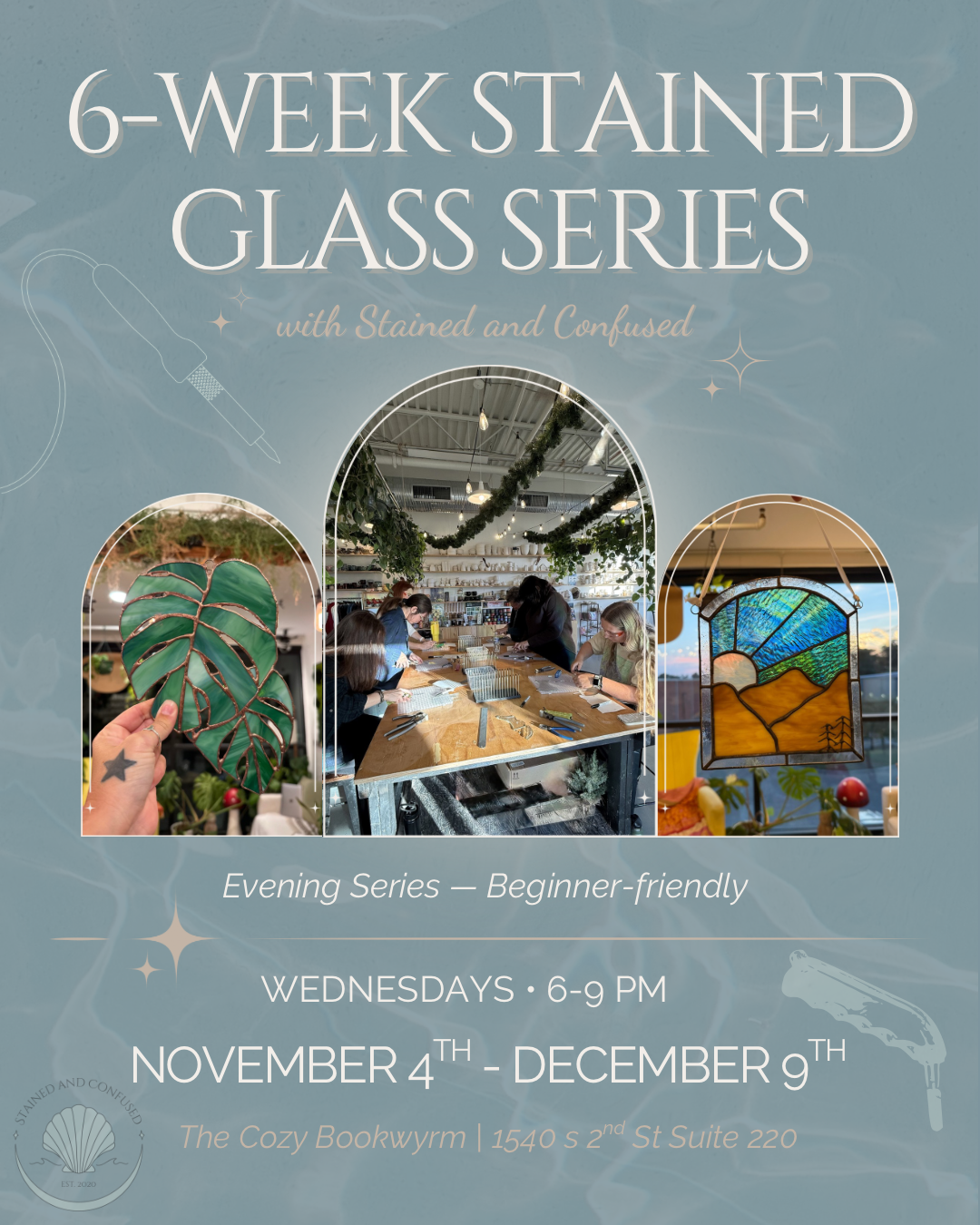 6-Week Stained Glass Series (Wednesday-Evening)