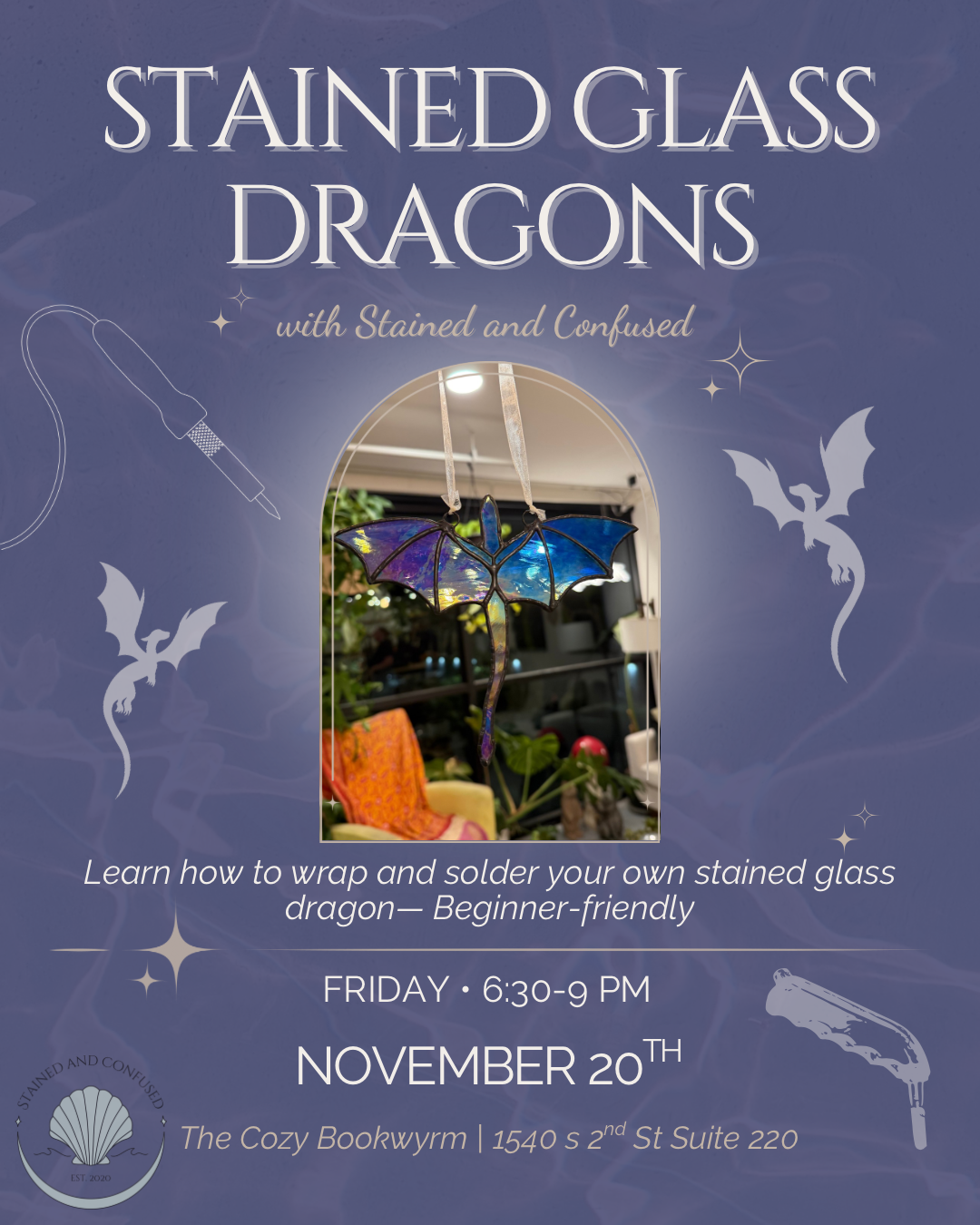 Stained Glass Dragon Workshop