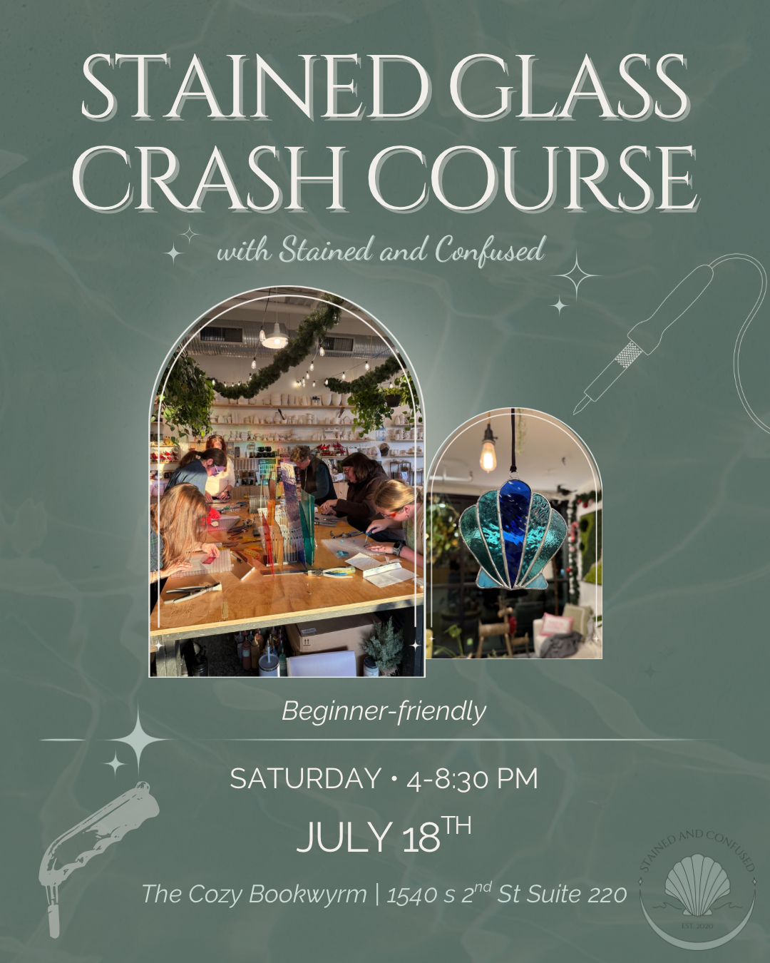Stained Glass One Day Crash Course (JULY)
