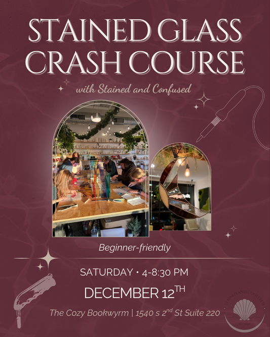 Stained Glass One Day Crash Course (DECEMBER)