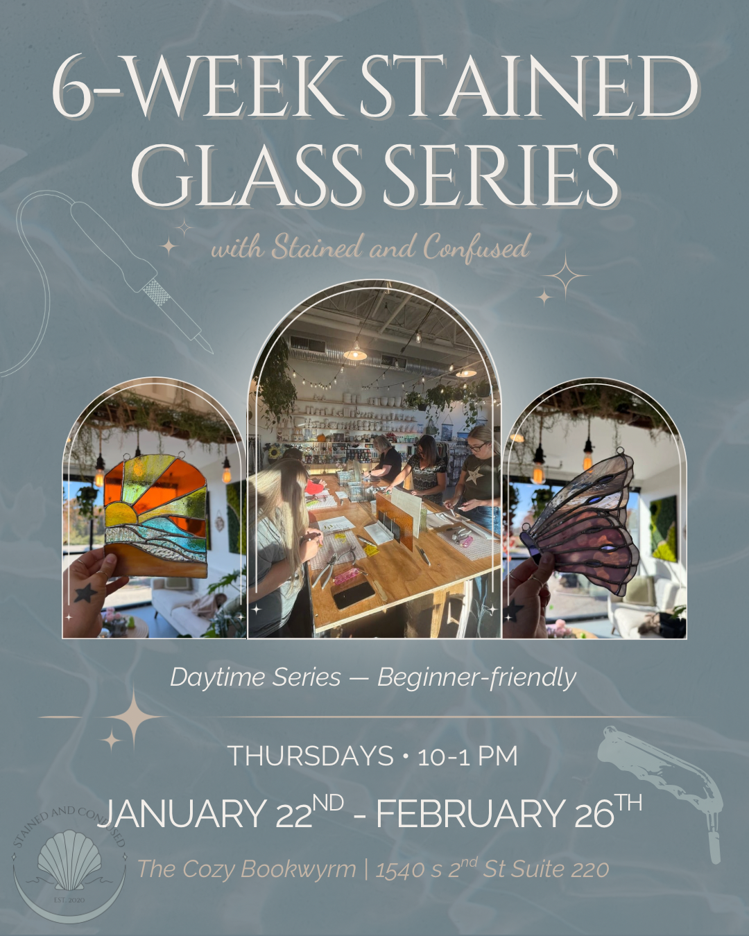 6-Week Stained Glass Series (Thursdays)